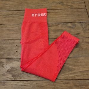 Red Ryderwear seamless leggings size XS